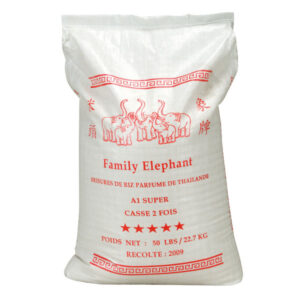 Riz rose blanc 50Lbs