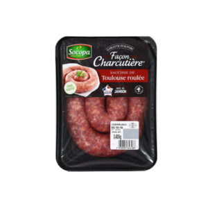 Saucisses de Toulouse roulée