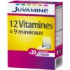 JUVAMINE Comprimés 12 vitamines et minéraux