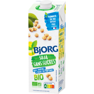 BJORG Boisson végétale soja bio sans sucres