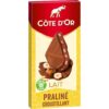 COTE D'OR Tablette chocolat au lait praliné croustillant