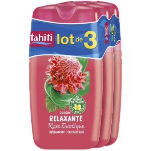 Gel douche rose exotique Monoï TAHITI